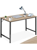 Industrie Schreibtisch 140 cm in Sonoma Eiche als Computer und Burotisch fur Homeoffice